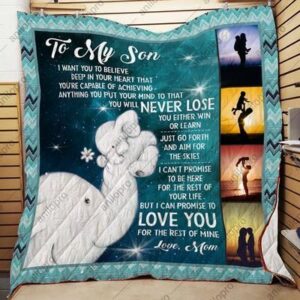 You Will Never Lose Quilt Blanket  Quilt